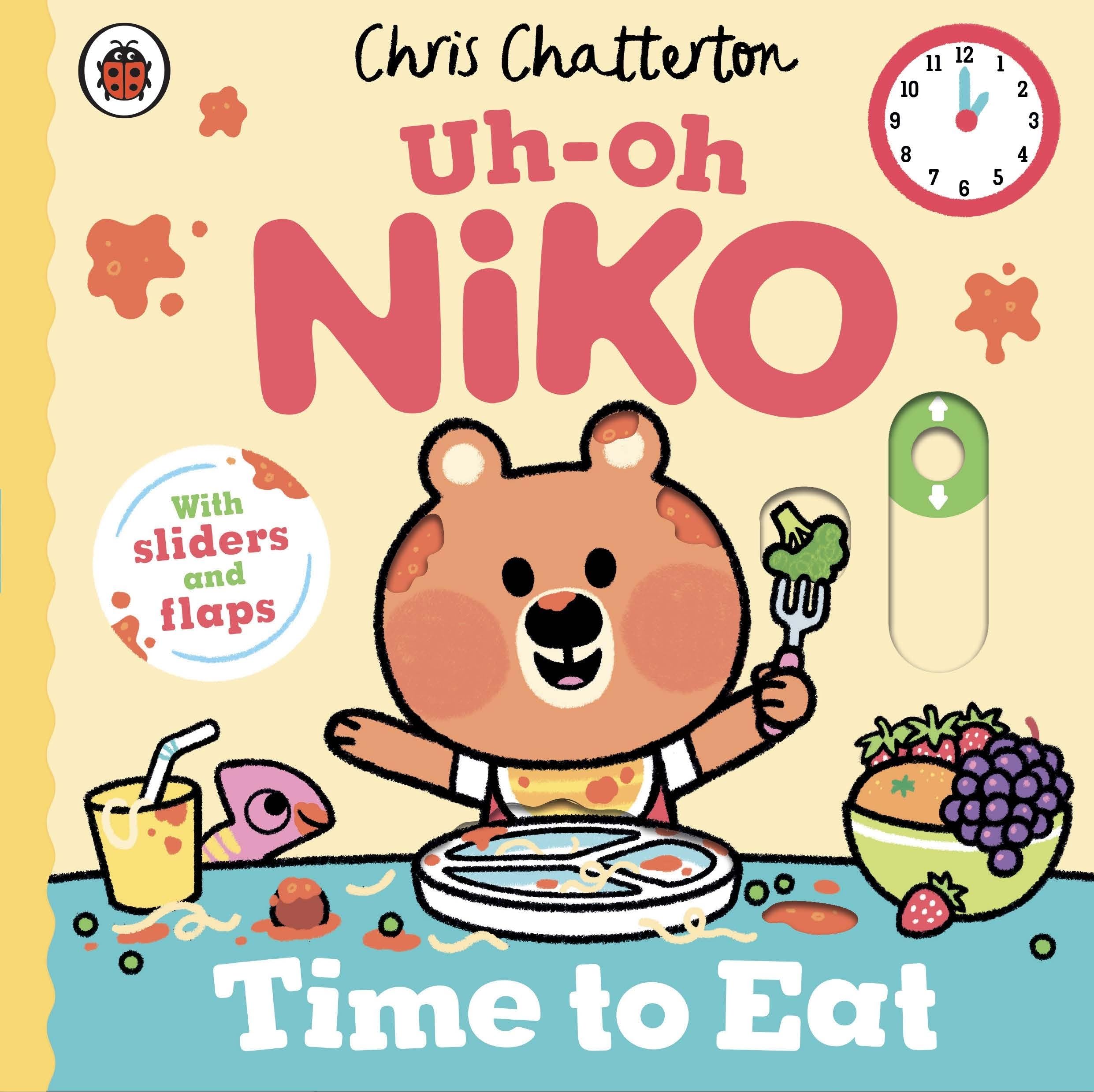 Uh-Oh, Niko: Time to Eat!: a push, pull and slide story