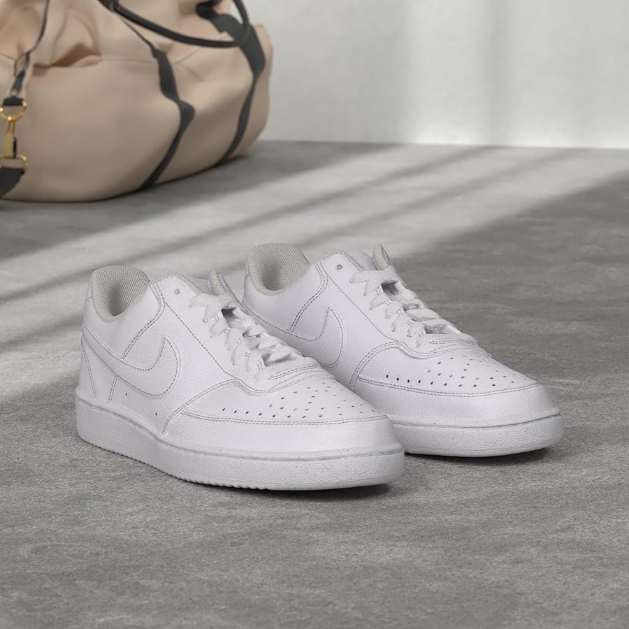 Amazon.com | Nike Women's Court Vision Low Next Nature Shoes