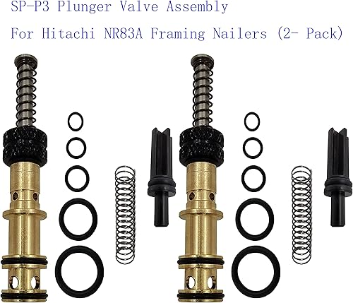 Miniatura 4 de Conjunto de válvula de émbolo SP-P3 para clavadoras de marco Hitachi NR83A (2 unidades)