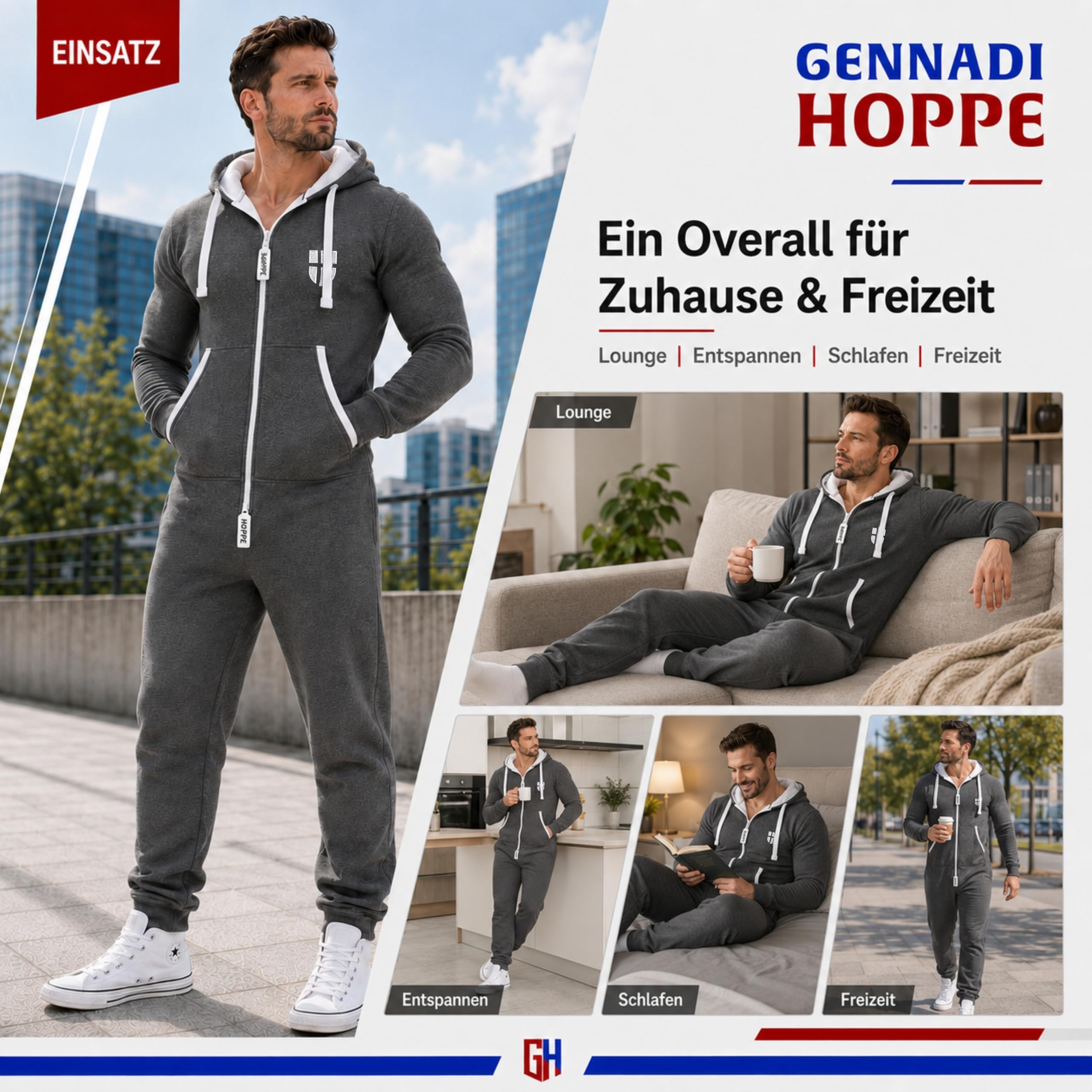 hommes Jumpsuit Onesie