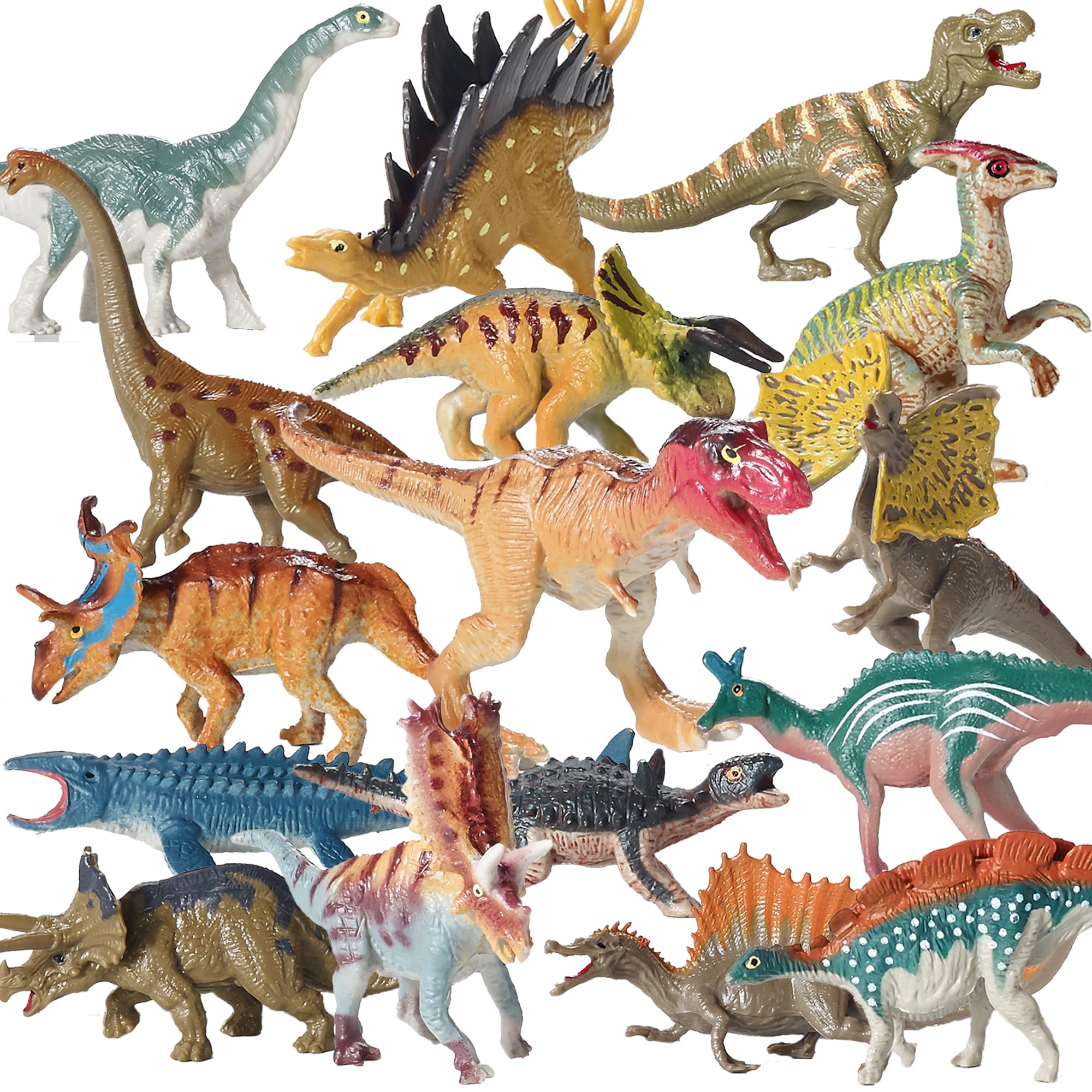JR PARK Dinosaur Figures - 6 Realistic Dino Models -9