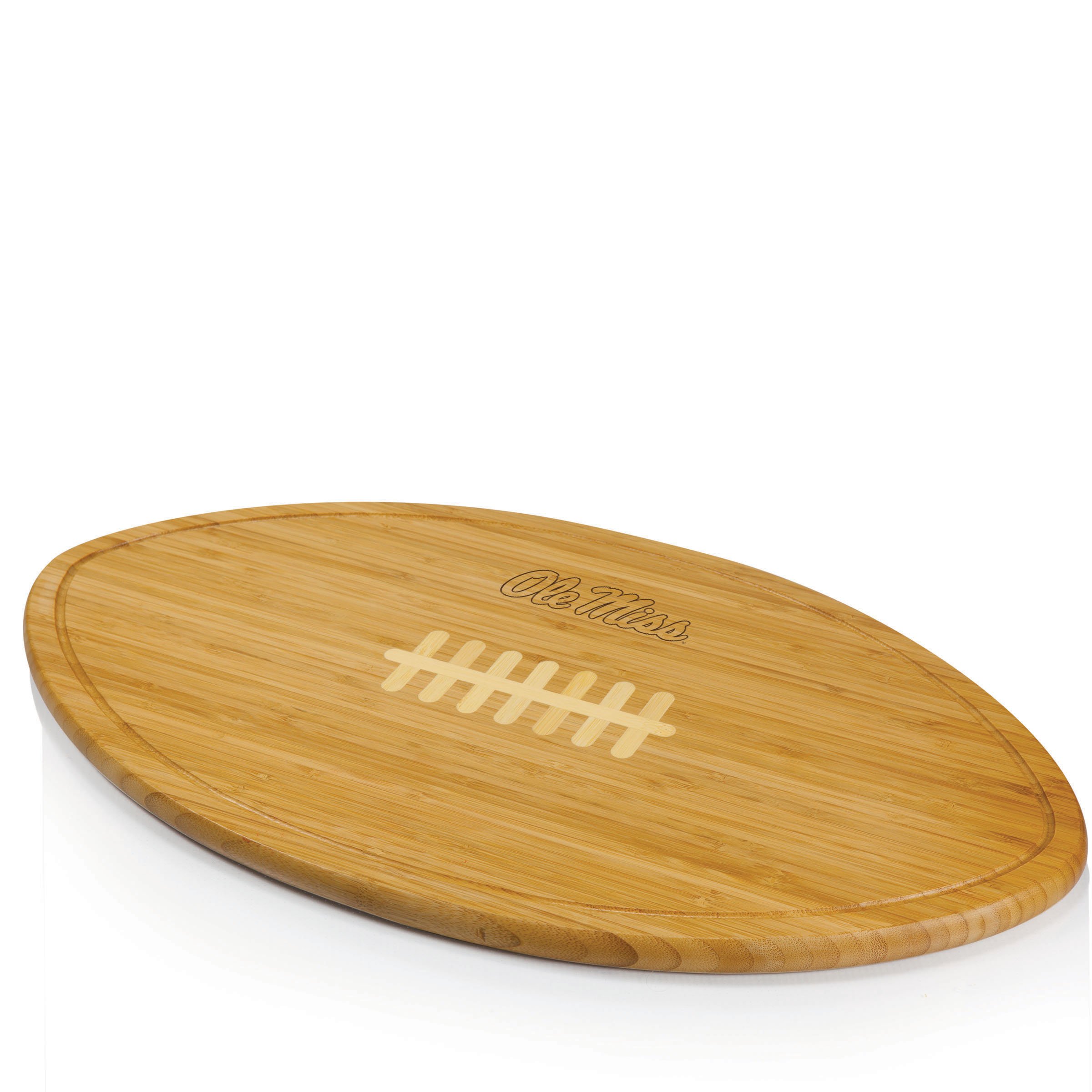 PICNIC TIME NCAA unisex-adult NCAA Kickoff Football Cutting Board & Serving Tray