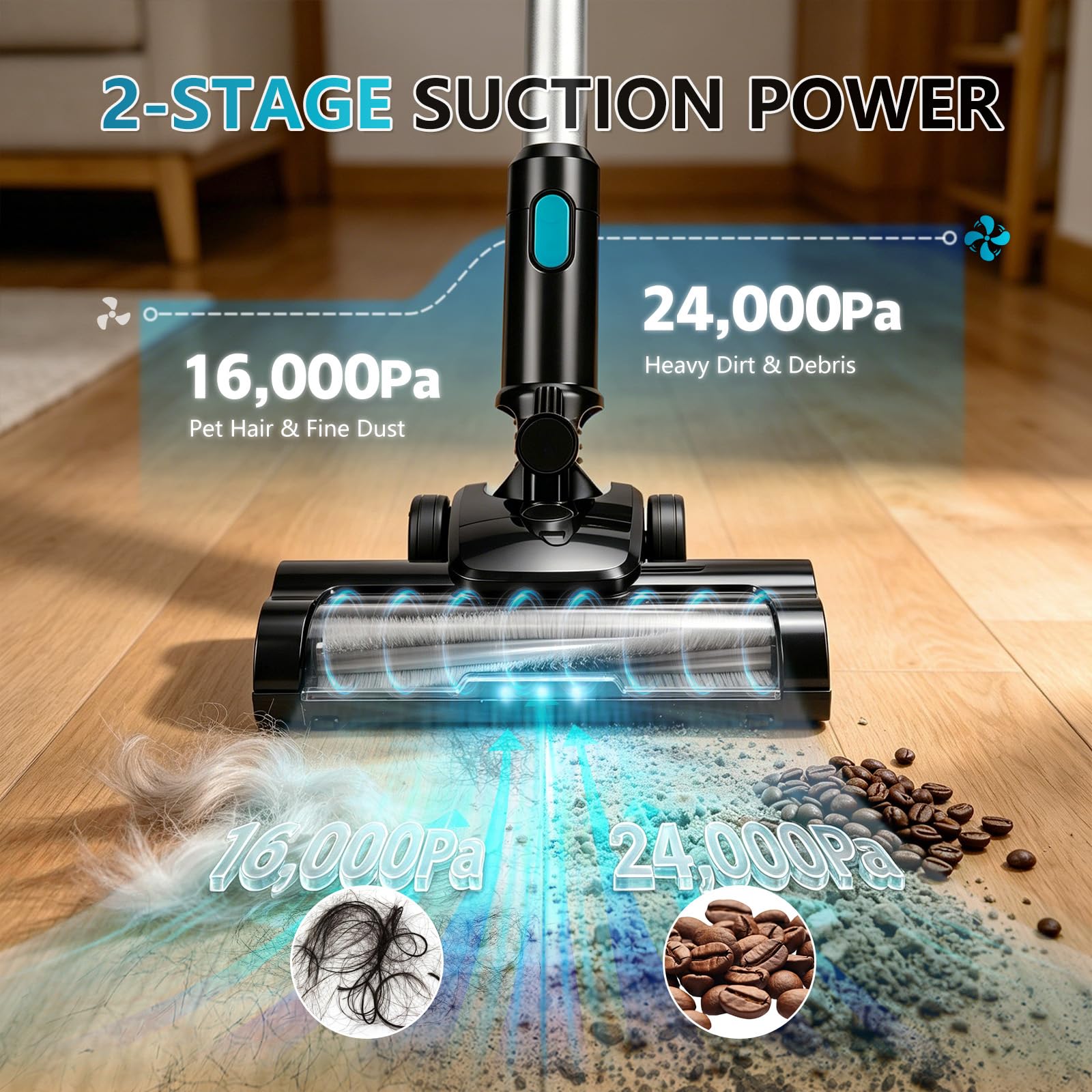 Roadtime 16000Pa Aspiradora inalámbrica 3 en 1 para Makita 18V(sin batería) | 150 Waspiradora de mano, 0,8 L aspiradora de mano, aspiradora sin escobillas, limpiador de vacío