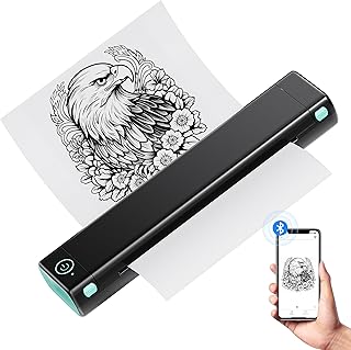 Phomemo Portable Printer A4 Inkless Thermal Printer-Supports 8.26"x11.69"Thermal Paper