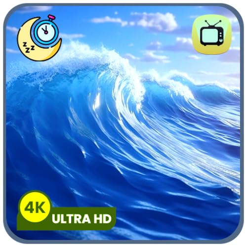 Ocean Wave Serenity Screensaver – Soothing Beach Sounds for Relaxation, Sleep & Peaceful Moods