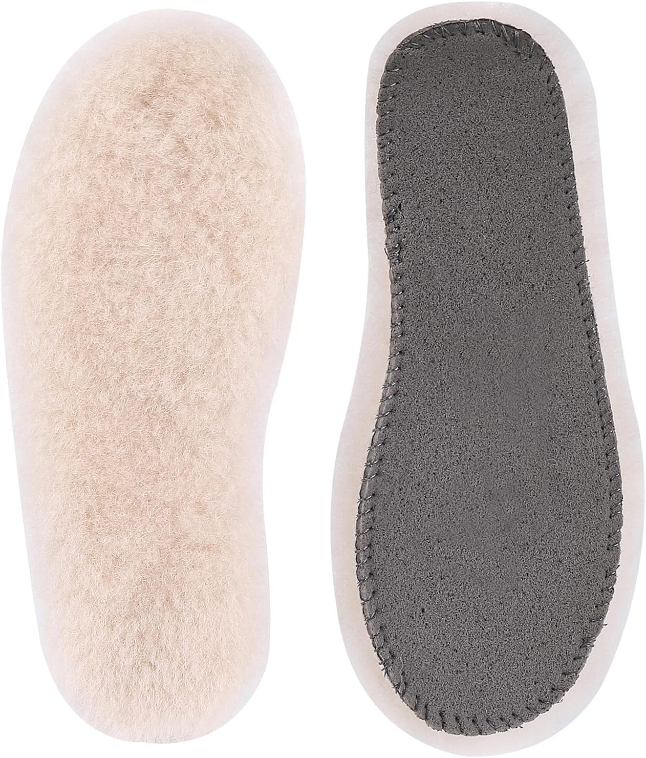 Sheepskin Insoles, Winter Warm Thick Insole Acdyion Men/Women