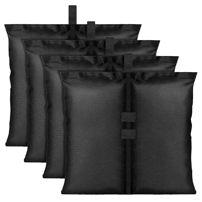 Buy Holres 4 Pack Gazebo Tent Weights Sandbags, Heavy Duty Weighted