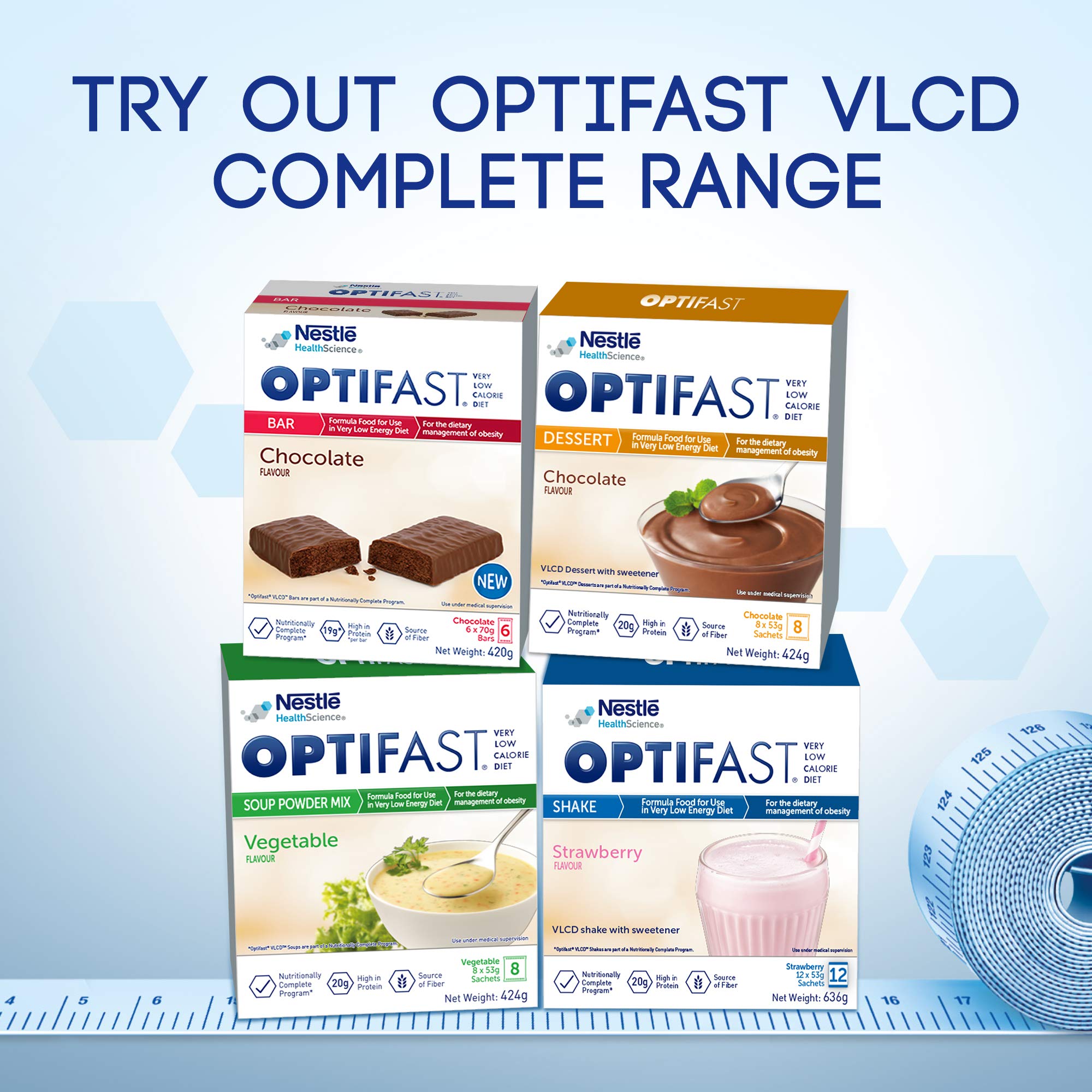 Nestle Optifast Very Low Calorie Diet Soup Chicken Flavor, 424 gm Buy