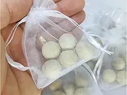 30 Bolinhas de Cedro Anti Traça Mofo e Bolor