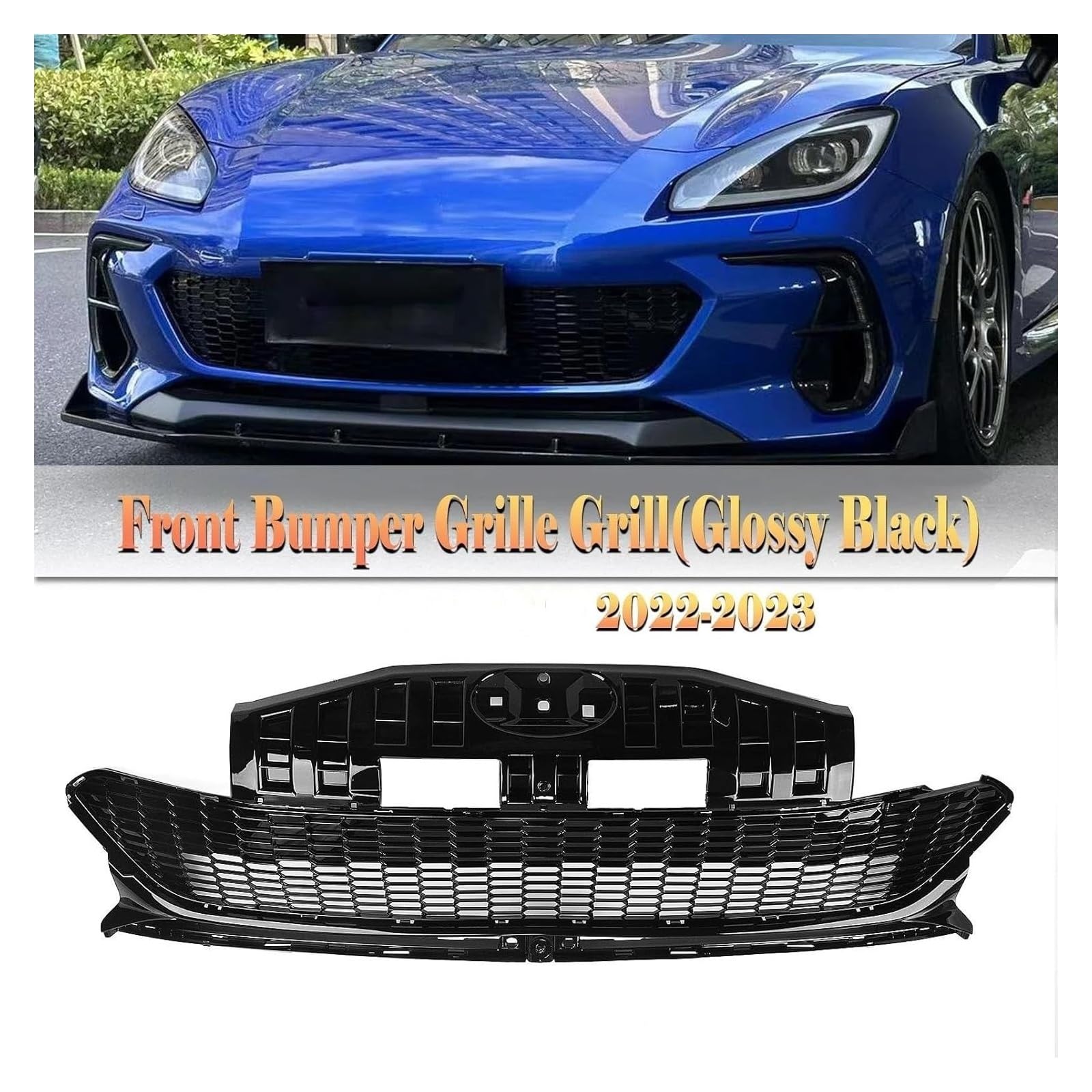 Amazon.co.jp: フロントバンパーグリル 用 スバル 用 BRZ 用 ZD8 2022