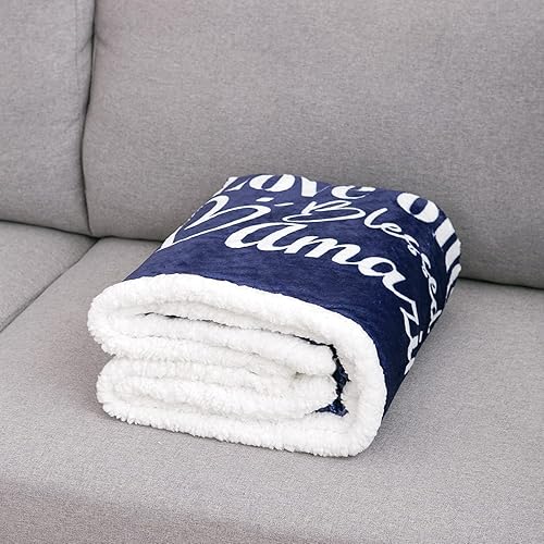 Miniatura 9 de Piwaka Manta cristiana  Regalo religioso para mujeres con fe, esperanza, mensajes de amor, manta inspiradora de forro polar esponjoso, decoración