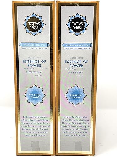Miniatura 9 de TATVA YOG 30 varillas de incienso perfumadas con soporte de incienso gratis  sándalo  rosa  jazmín  pachulí  lavanda  Gardenia  sabores (2, sabor a