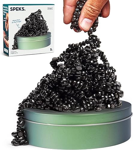 Miniatura 71 de Speks Original Crags - Masilla de ferrita Más de 500 piedras de ferrita en una lata, juguete antiestrés para aliviar el estrés, juguete sensorial