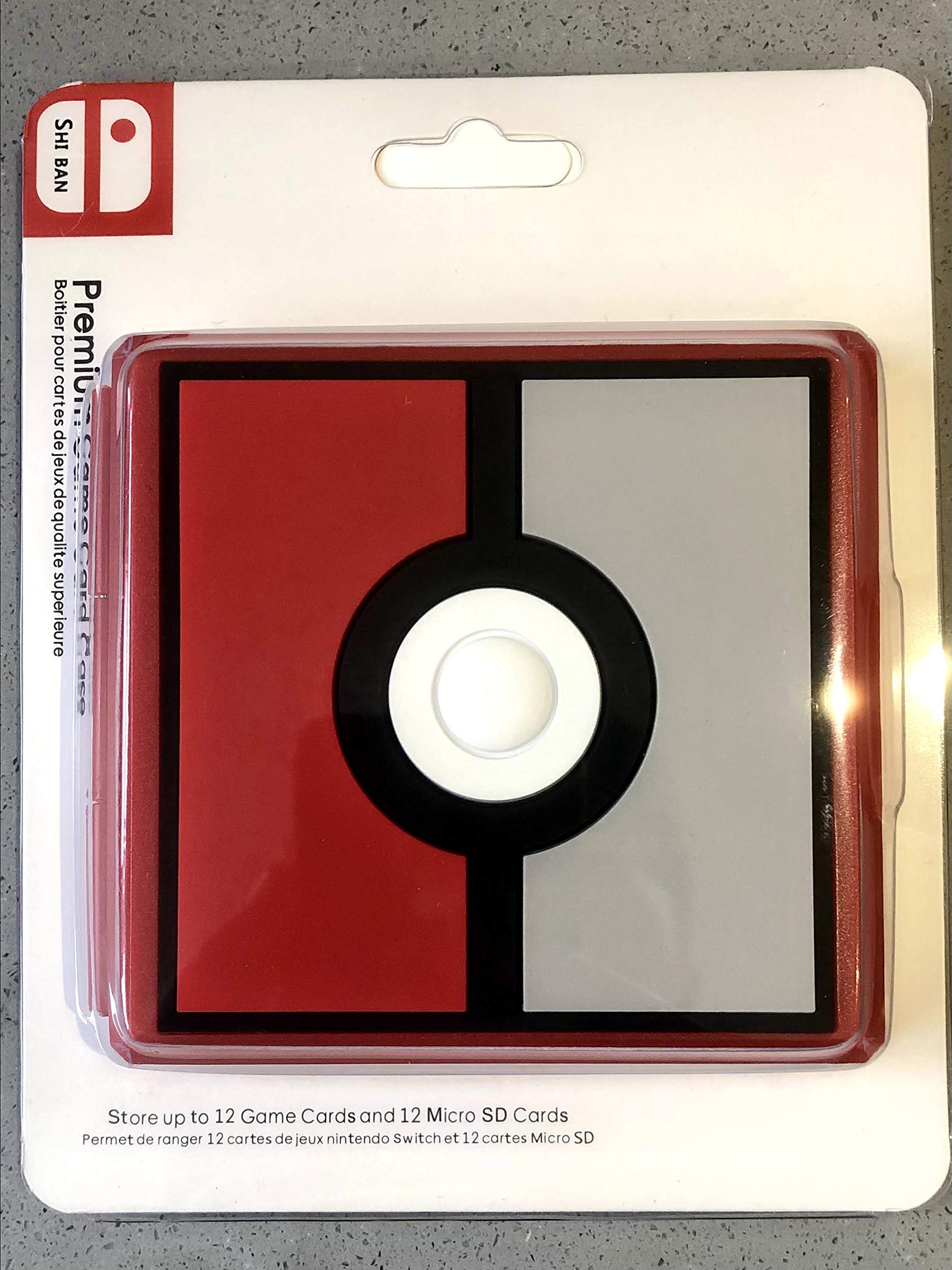 Nintendo Switch Game Card Case Travel Storage PokeMon PokeBall Holds 12 Switch  Game Cards & 12 Micro SD Cards : Amazon.de: Games