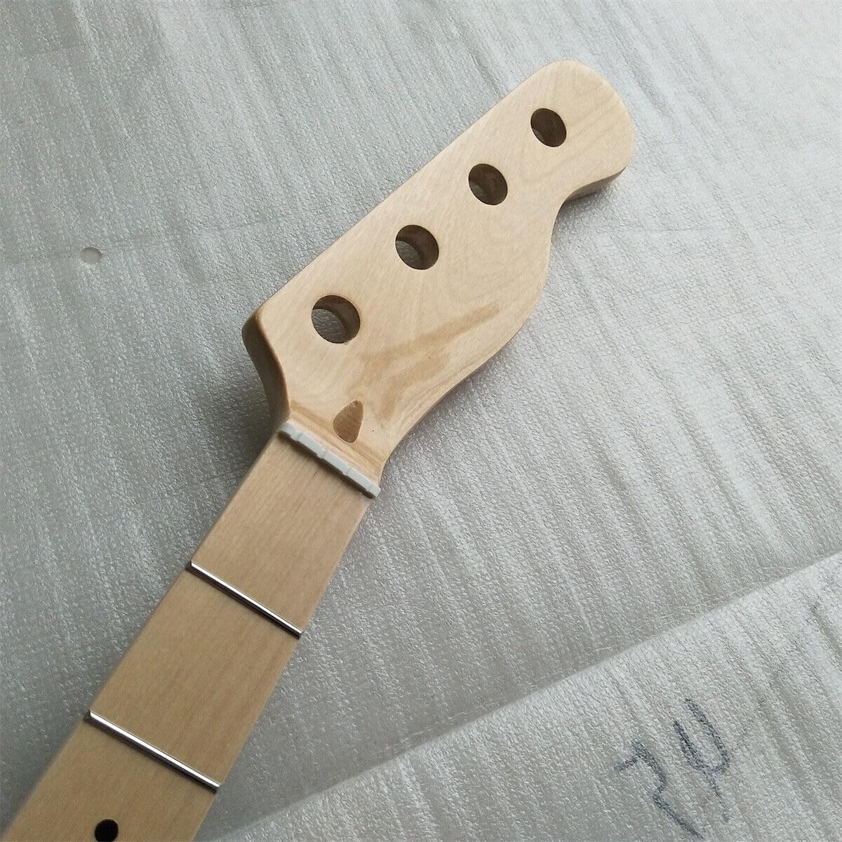 Manche de guitare basse JAZZ à 4 cordes, Style brillant, 20 frettes, touche en érable, incrustation points