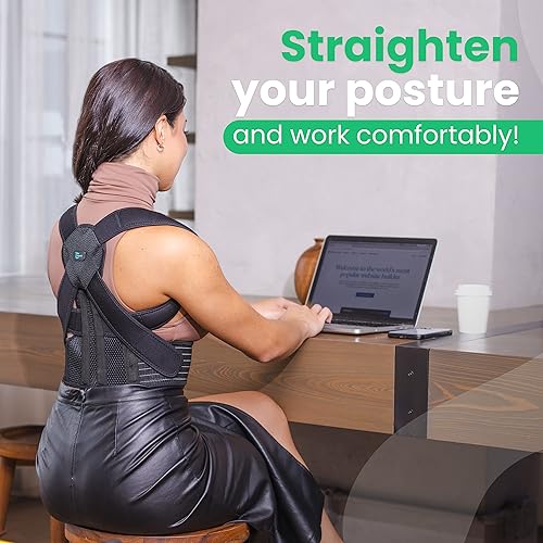 Miniatura 2 de Cayatch Corrector de postura enderezador de espalda para mujeres y hombres. Elegible para HSAFSA. Soporte de espalda para escoliosis para alivio del