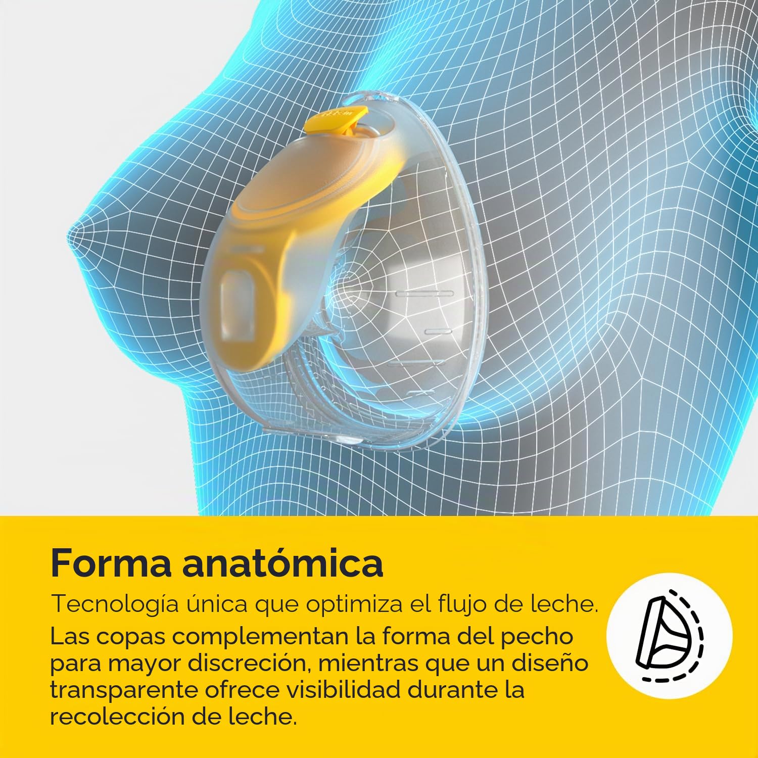 Medela Swing Maxi Extractor de leche manos libres | Fácil, intuitivo, ideal para desplazamientos Doble extractor de leche eléctrico manos libres