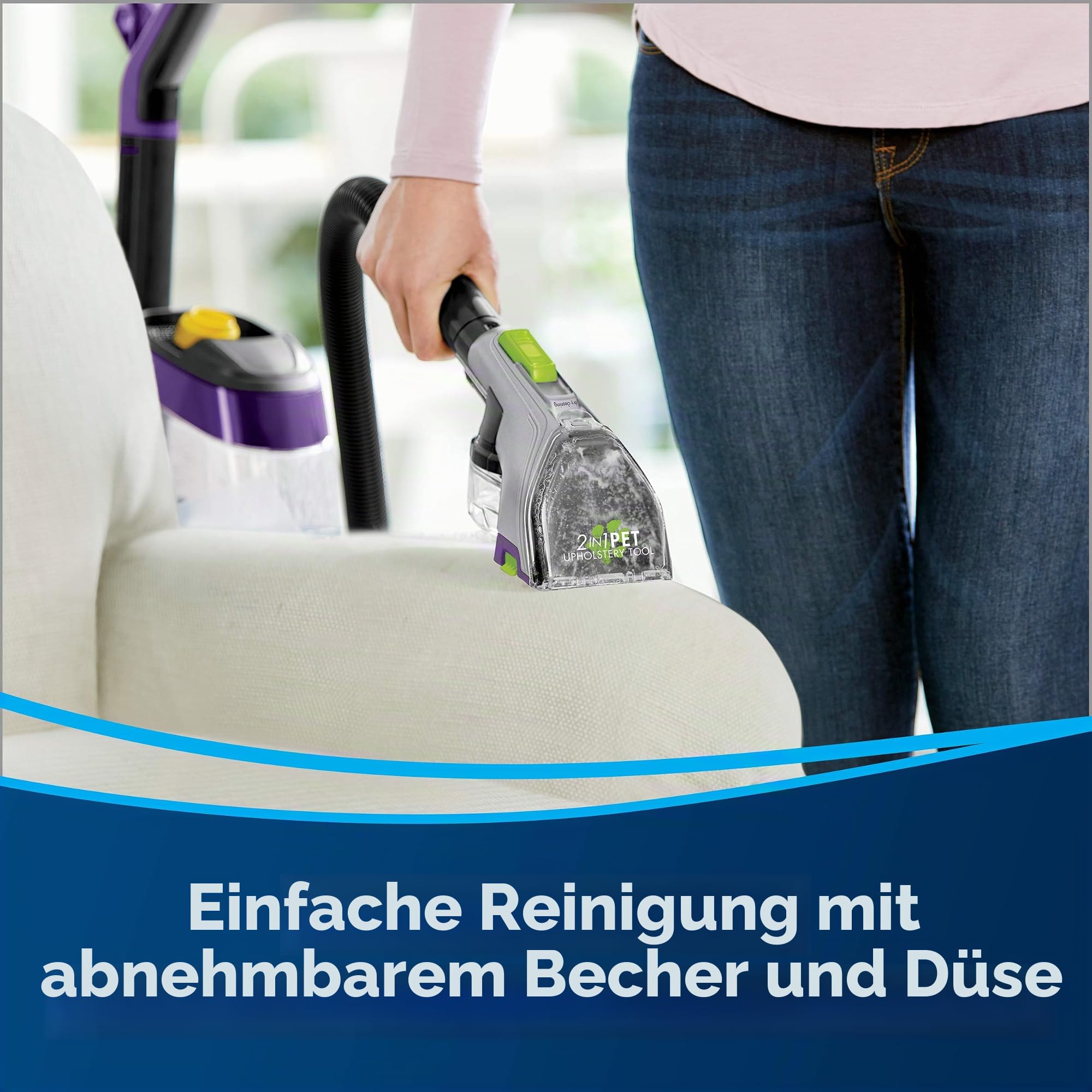 Bissell 2-in-1-Haustier-Werkzeug für Teppich- und Polsterreiniger (3259)