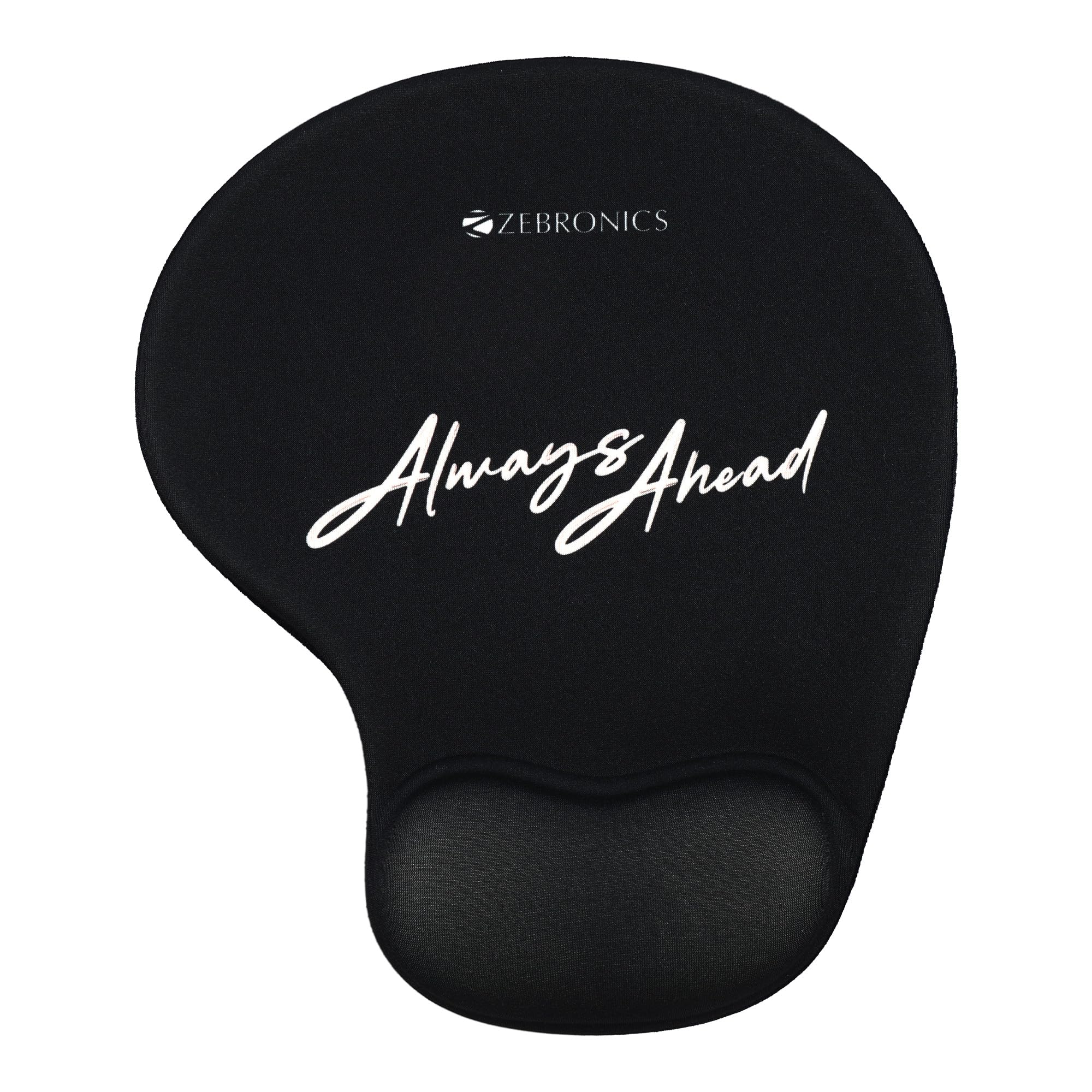 ZEBRONICS MSP-X6 Mouse Pad, Speed & Precision Operation, Ultra-Smooth Fabric Surface + Memory Jel Wrist Rest, Optimised for All Mouse Sensors, Anti Slip Rubber Base (Black)-picture-22