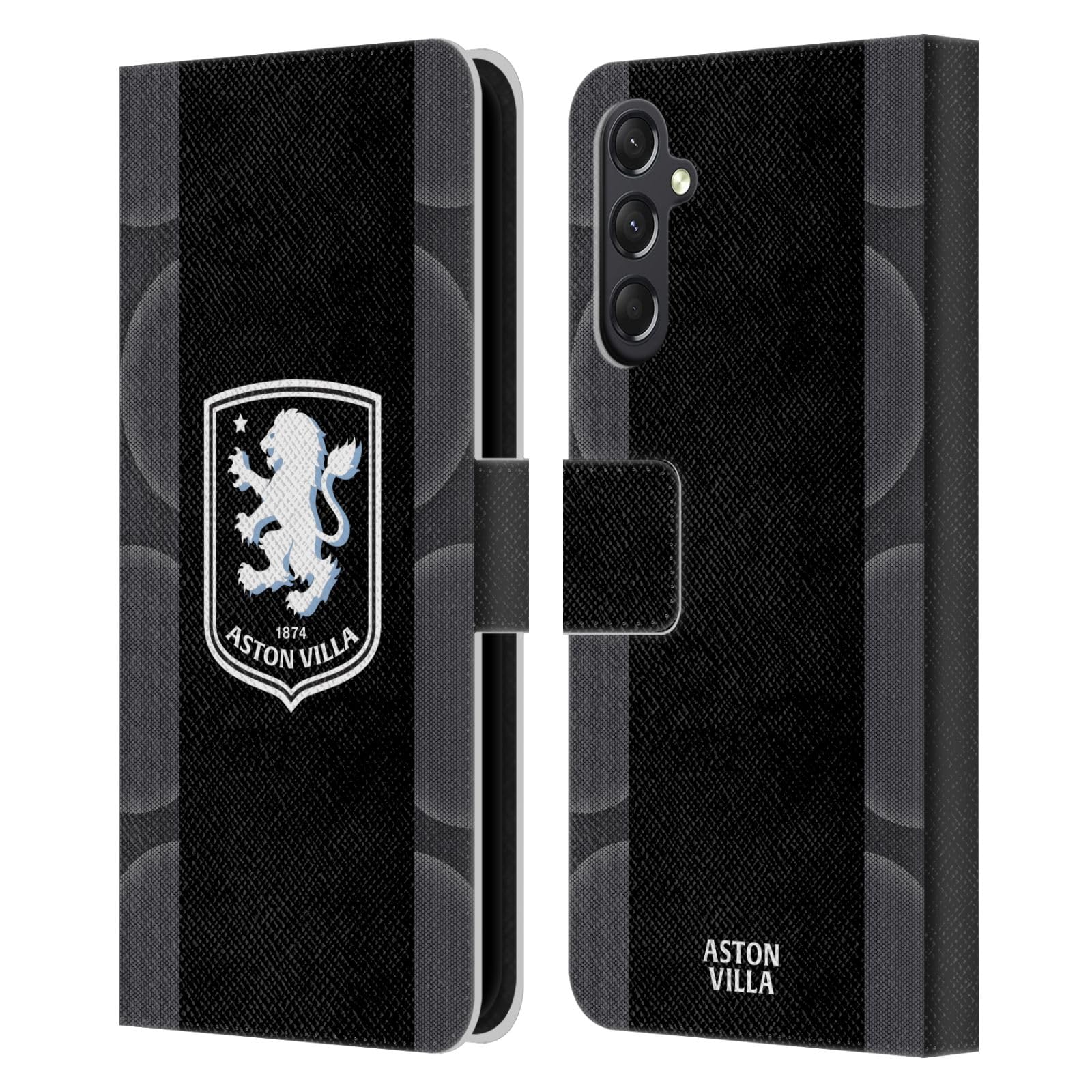 Cadeau Supporter Aston Villa Étui Cuir Samsung Galaxy A24 M34 5G - 7
