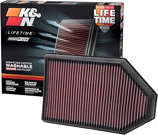K&N Engine Air Filter: High Performance, Premium, Washable, Replacement Car Air Filter: Compatible With 2011-2019 Chrysler/Dodge V6/V8 , 33-2460