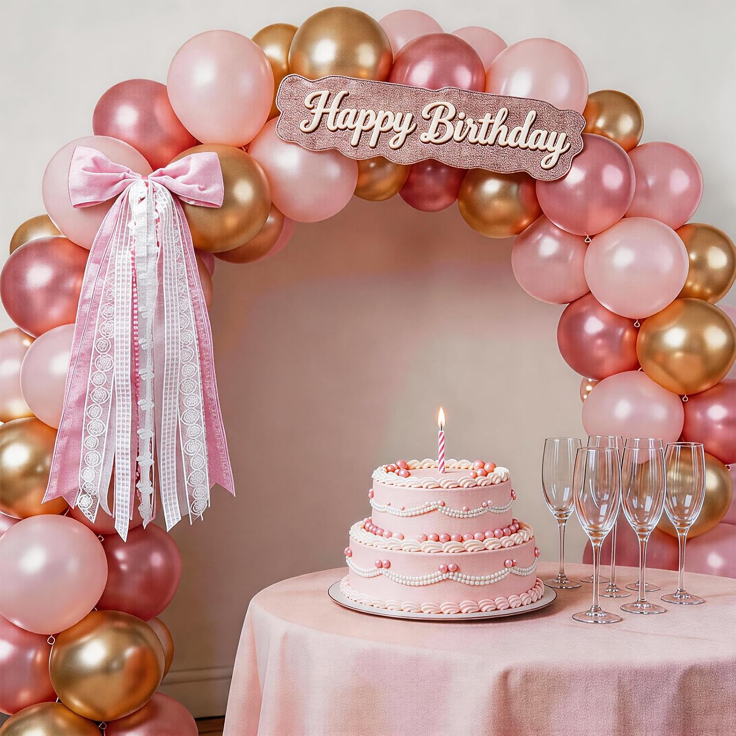 Pink Velvet Bow, Coquette Room Decor, Valentine's Day Decorations image 4