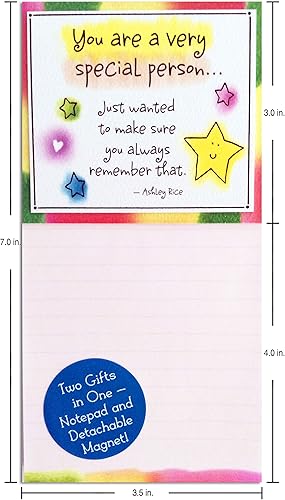 Miniatura 5 de Bloc de notas con imán desmontable 5 cosas hermosas que son verdaderas sobre ti, 3.5" x 7.0"