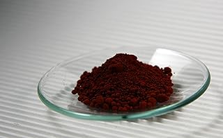 500g Eisenoxid rot, sehr fein (Fe2O3, für Labor, Werkstatt, Farbstoff, Pigment)