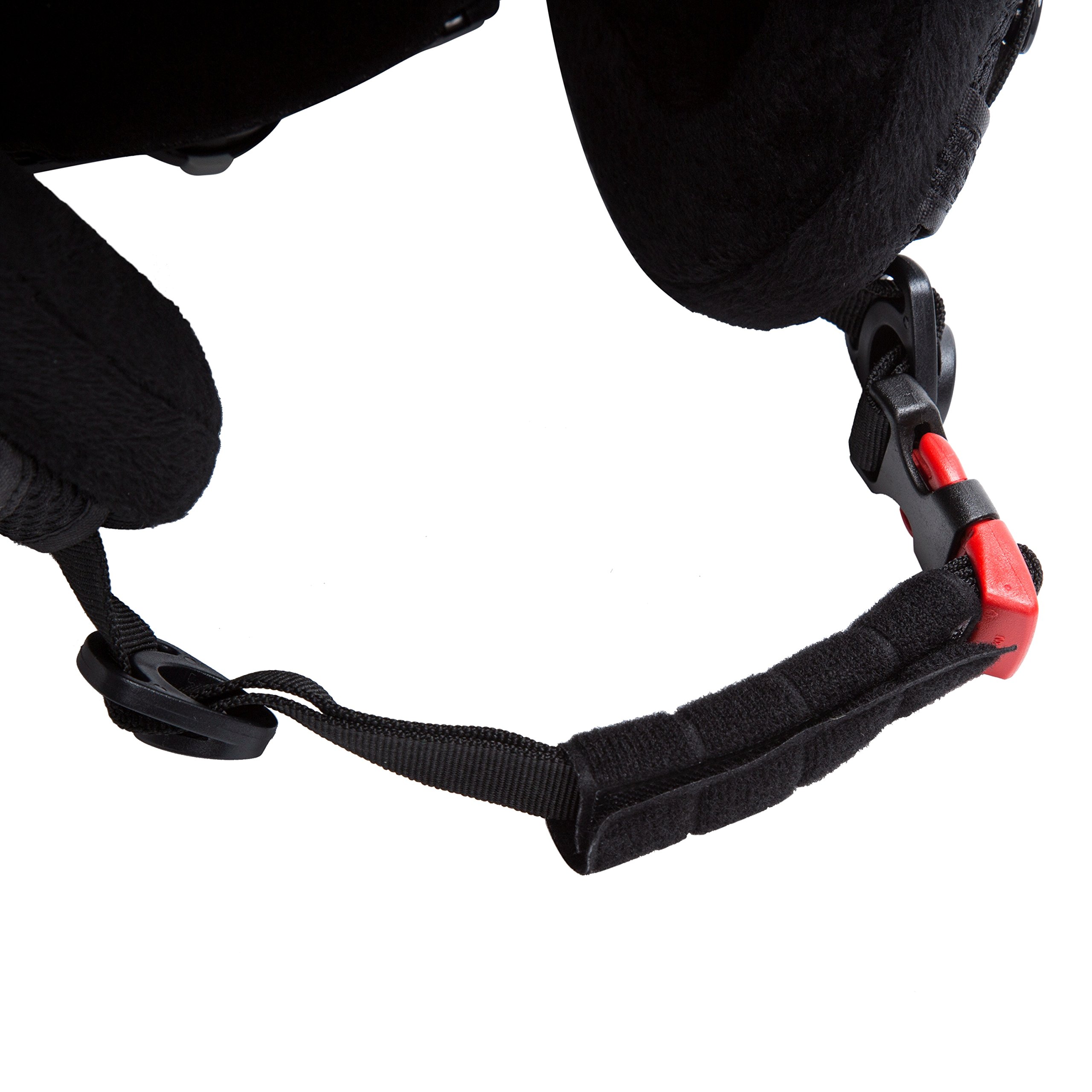 TentHome Kask narciarski dla kobiet mężczyzn kask narciarski snowboardowy sporty śnieżne regulowany daszek na kask ze zdejmowanymi polarowymi nausznikami
