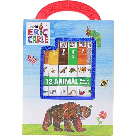 Eric Carle's Animal Board Book Collection: A Literary Zoo for Young Minds