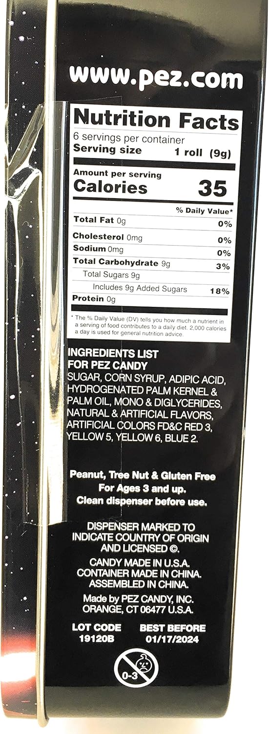 Star Wars The Rise of Skywalker Limited Edition 4 Piece Pez Gift Tin