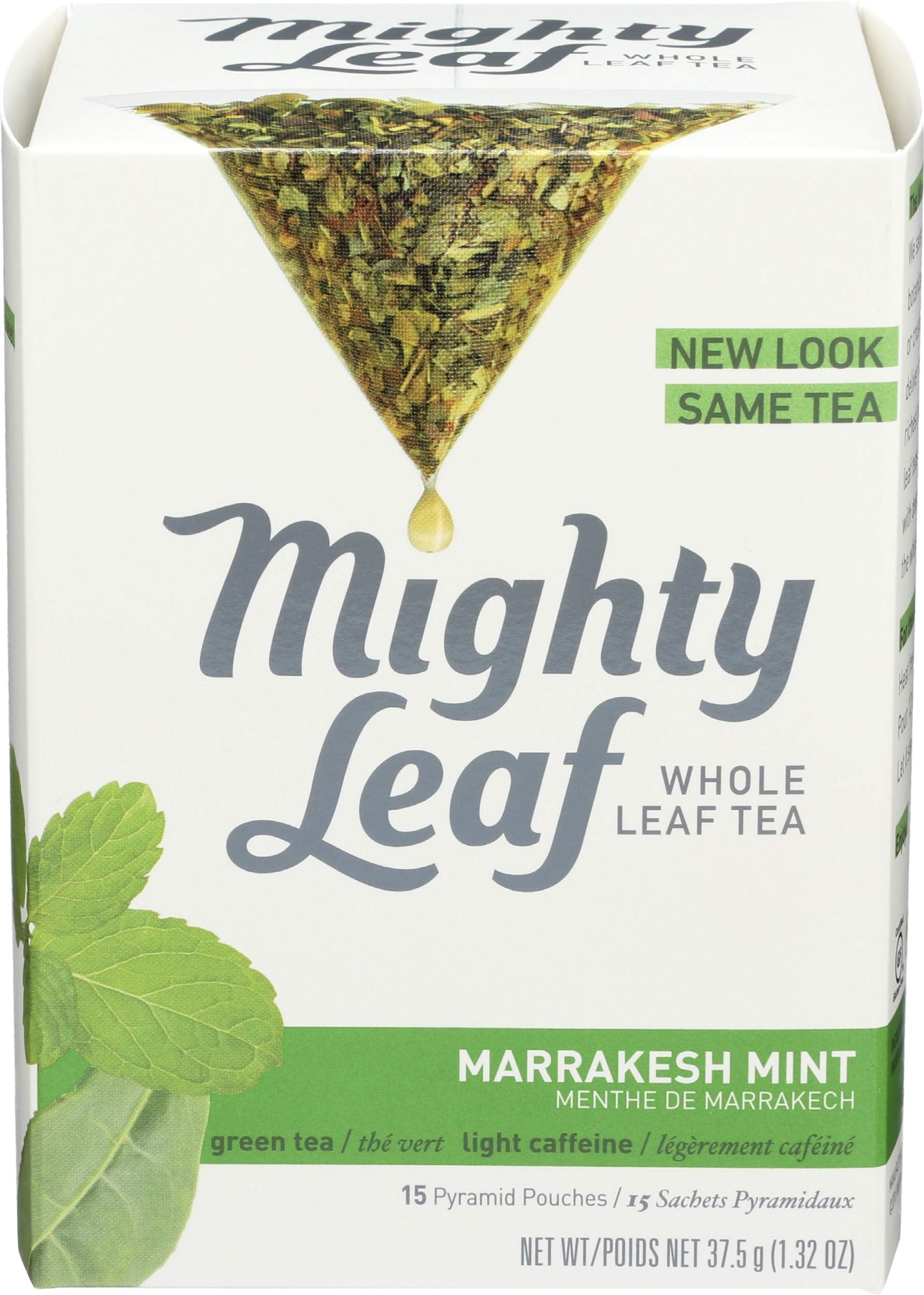 Mighty Leaf,mLt Marrakesh Mint Tea, 15 Count