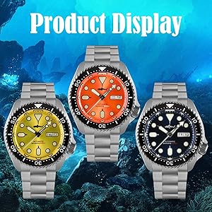Amazon.com: Heimdallr Stainless Steel SKX007 Dive Watches for Men