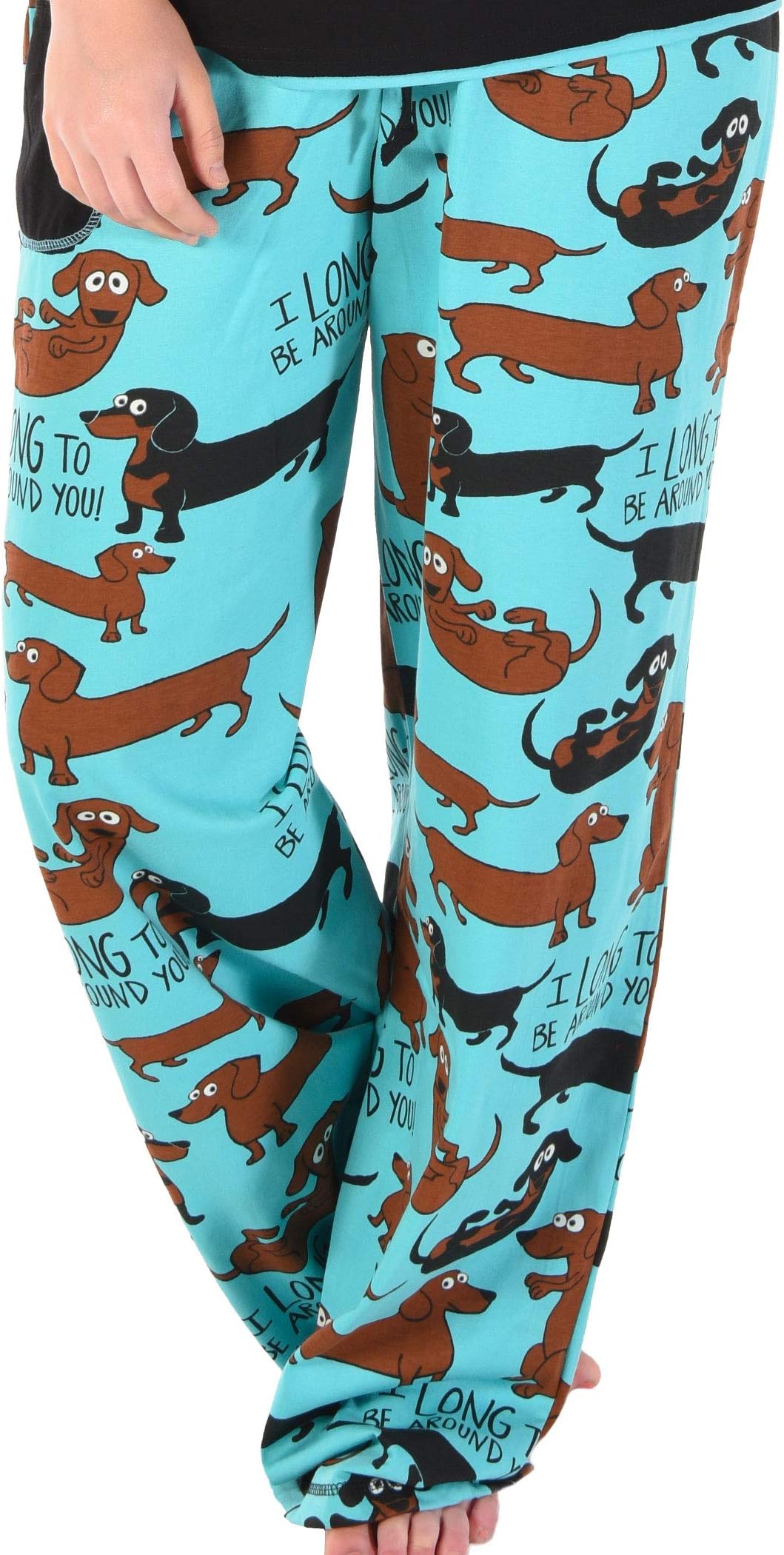 Pajamas for Women, Cute Dog and Cat Pajama Pants and Top Separates