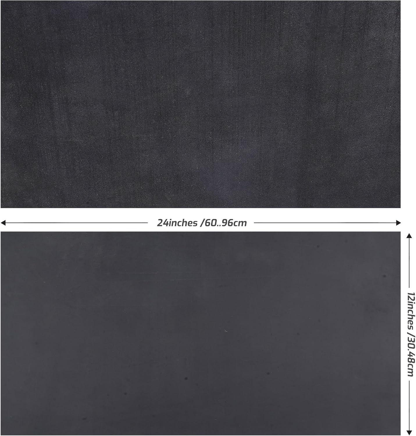HADZAM Genuine Full Grain Cowhide Leather Sheet, 2mm Thick, Square Pieces for Crafts, Tooling Leather Material