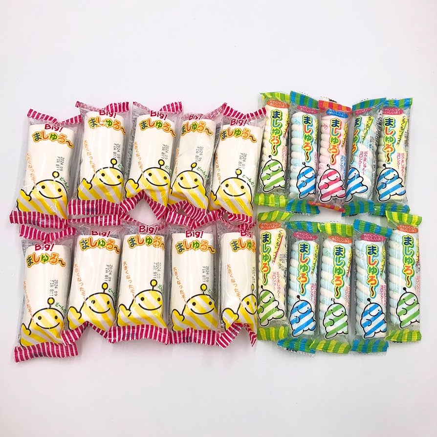 ましゅまろー Amazon.co.jp: やおきん ましゅろー BIGましゅろー 食べ比べ