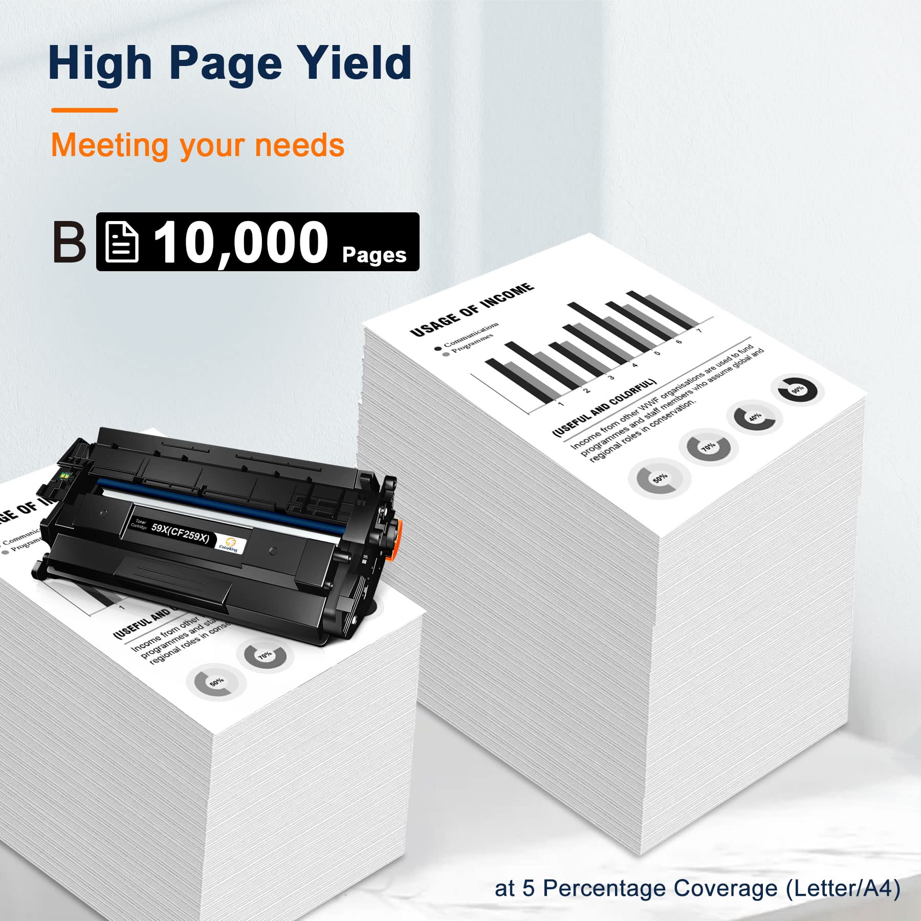 Toner kompatibel zu HP CF259X / 59X black XL mit Chip günstiger