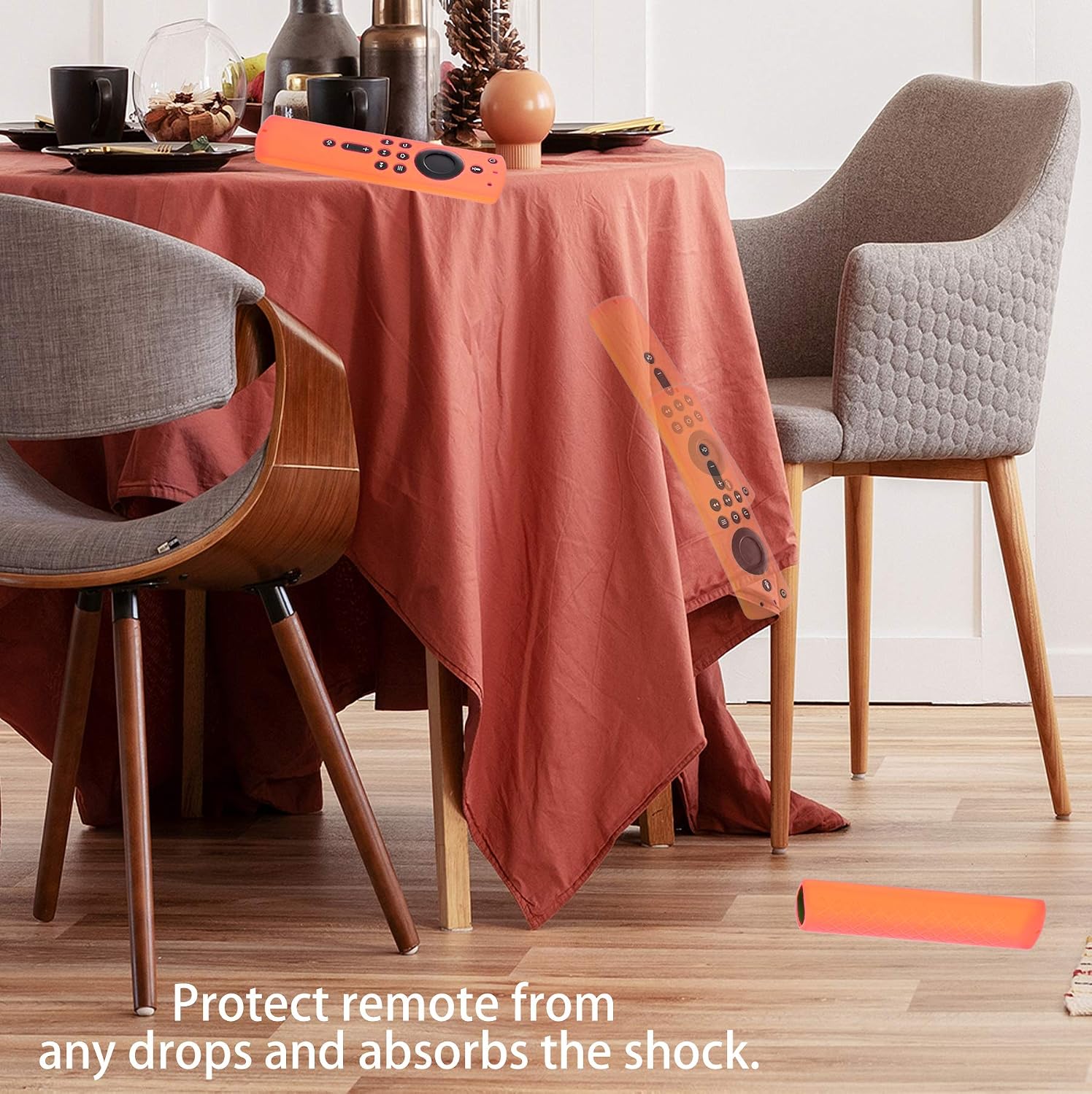 Cover for All-New Alexa Voice Remote for Fire TV Stick 4K, Fire TV Stick (2nd Gen), Fire TV (3rd Gen) Shockproof Protective Silicone Case