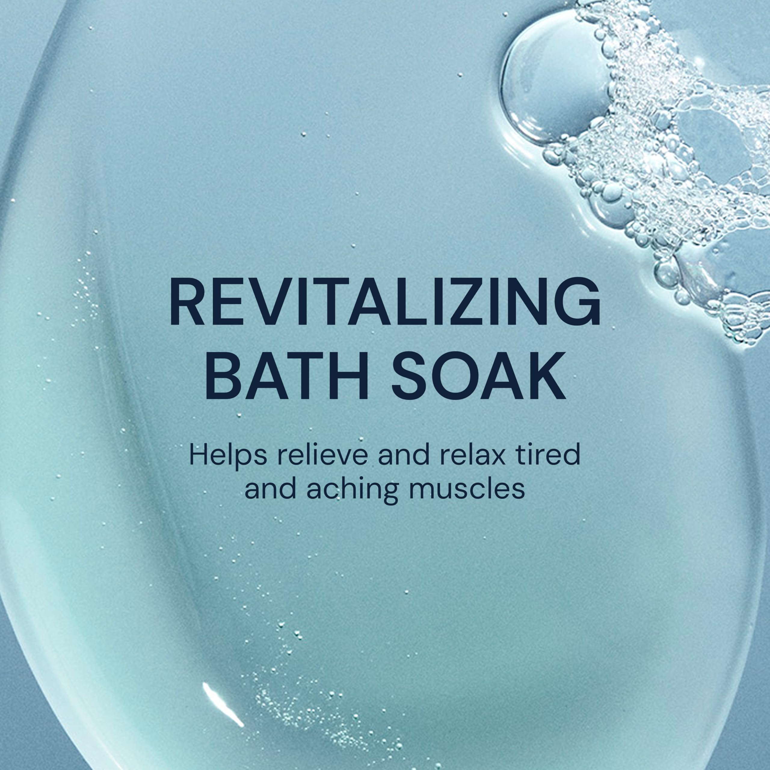 ELEMIS Aching Muscle Super Soak 400ml Natural Bath Milk Soak To Ease Muscle Aches & Tension | Natural bath milk soak to ease muscle aches and tension. Foaming bath soak infused with rosemary  product thumbnail 3