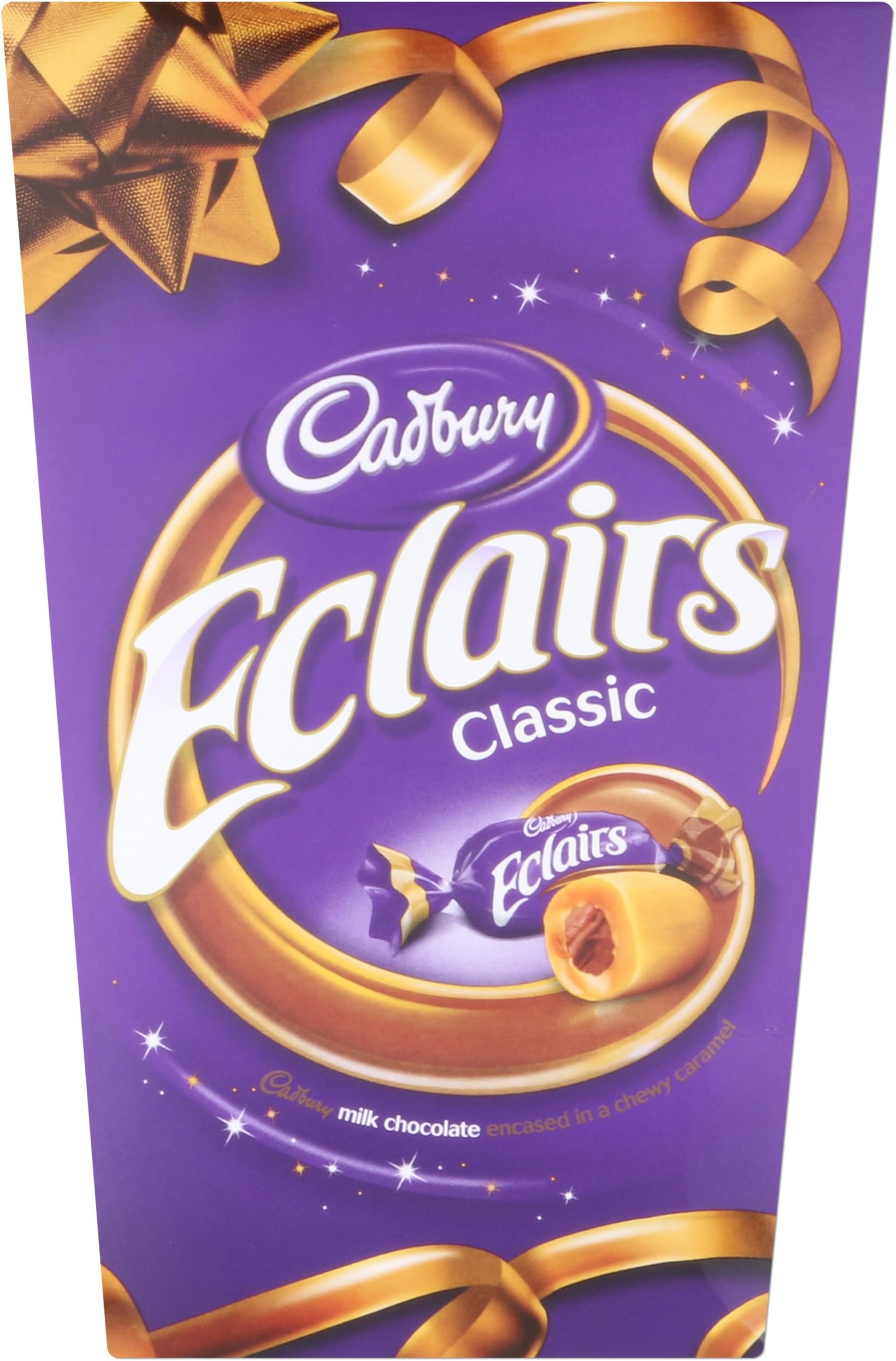 Cadbury Original Chocolate Éclairs Box Imported From UK England Best Of Caramel British Chocolate Rubber Encapsulates Soft Chocolate Center Melts In The Mouth