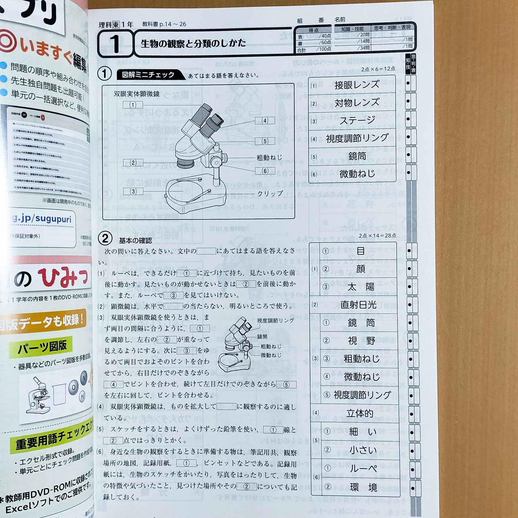 Amazon.co.jp: 2024年度版「基礎からの パワーアップシート 理科1年