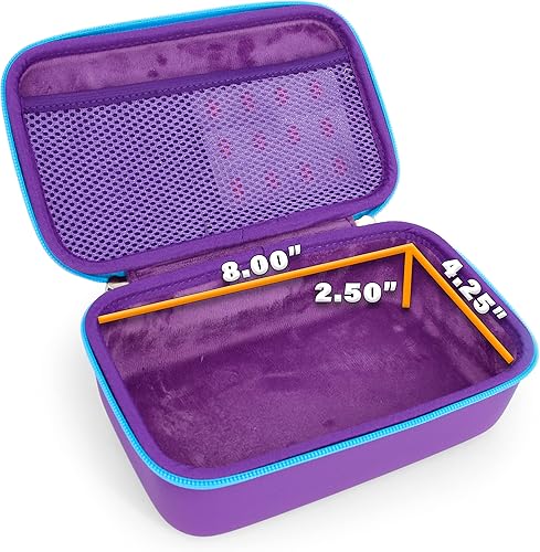 Miniatura 4 de CASEMATIX Funda para inhalador de asma para viajes, se adapta al espaciador de inhalador de asma con máscara adjunta, soporte para inhalador y
