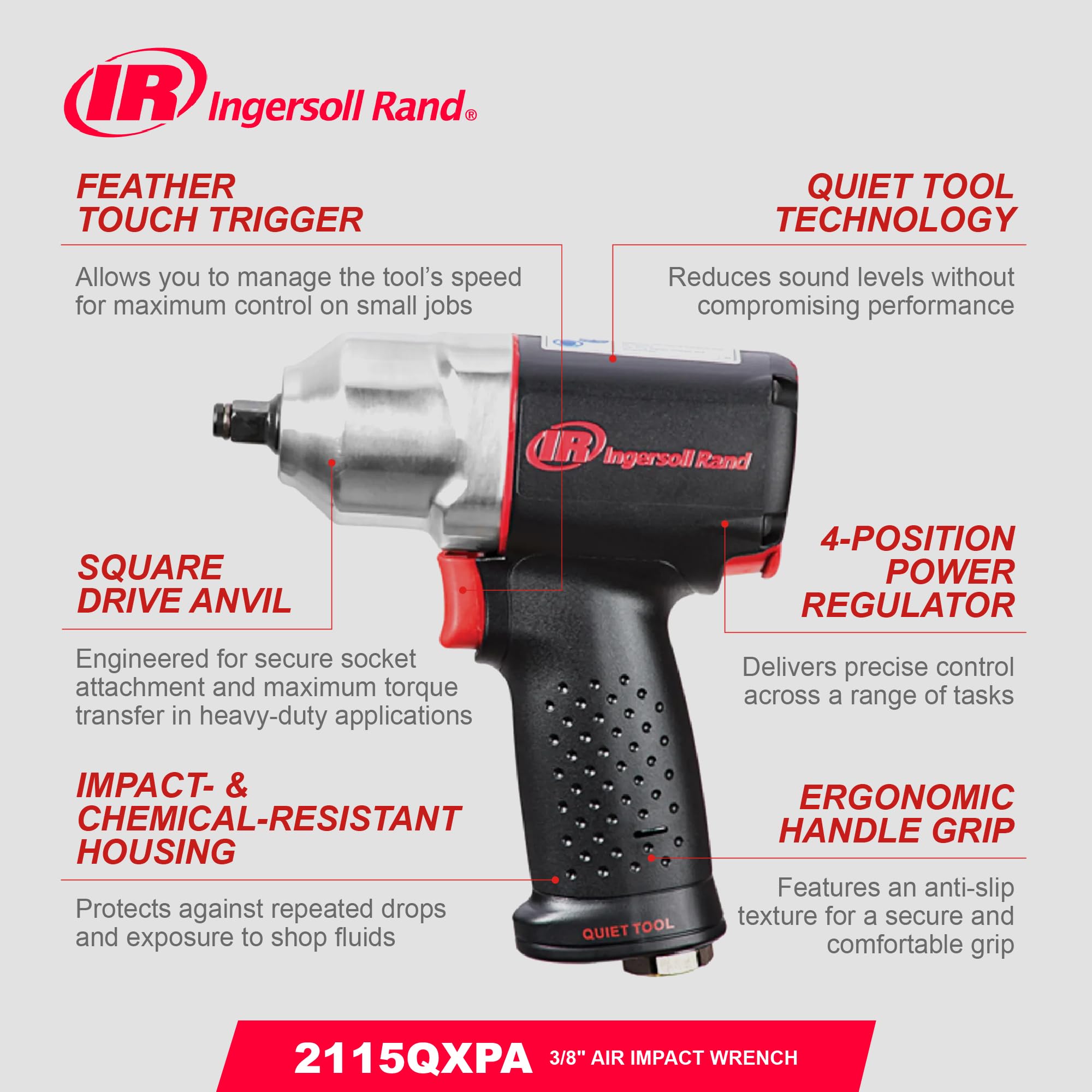 Ingersoll Rand 2115QXPA 3/8