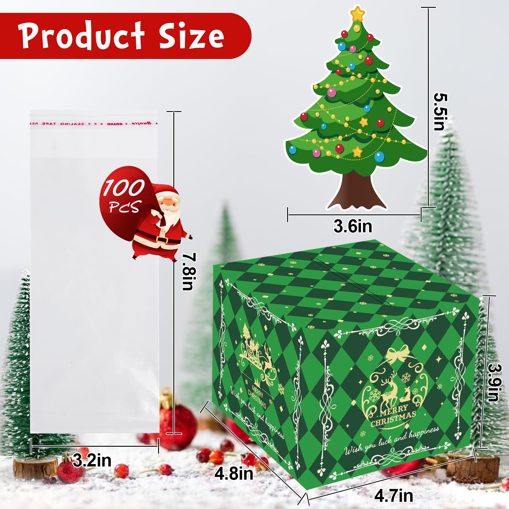 Amazon.com: Meiidoshine Christmas Money Box for Cash Gift Pull 