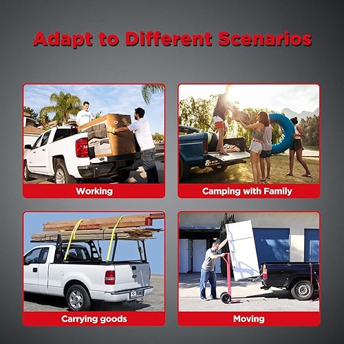 Miniatura 7 de SPEEDWOW 4 tacos de cama PT278-35160PT278-35112 compatibles con Toyota Tacoma 2005-2023 compatible con Toyota Tundra 2007-2023 compatible con Jeep