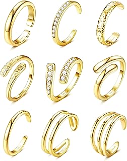 Gold Toe Rings For Women Picks collage image 4
