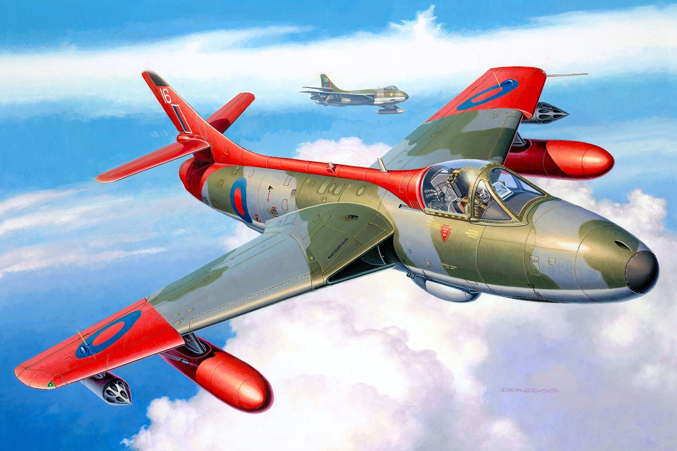 Amazon.co.jp: 1/72 ホーカー・ハンター FGA.9/MK 58 04186 : おもちゃ