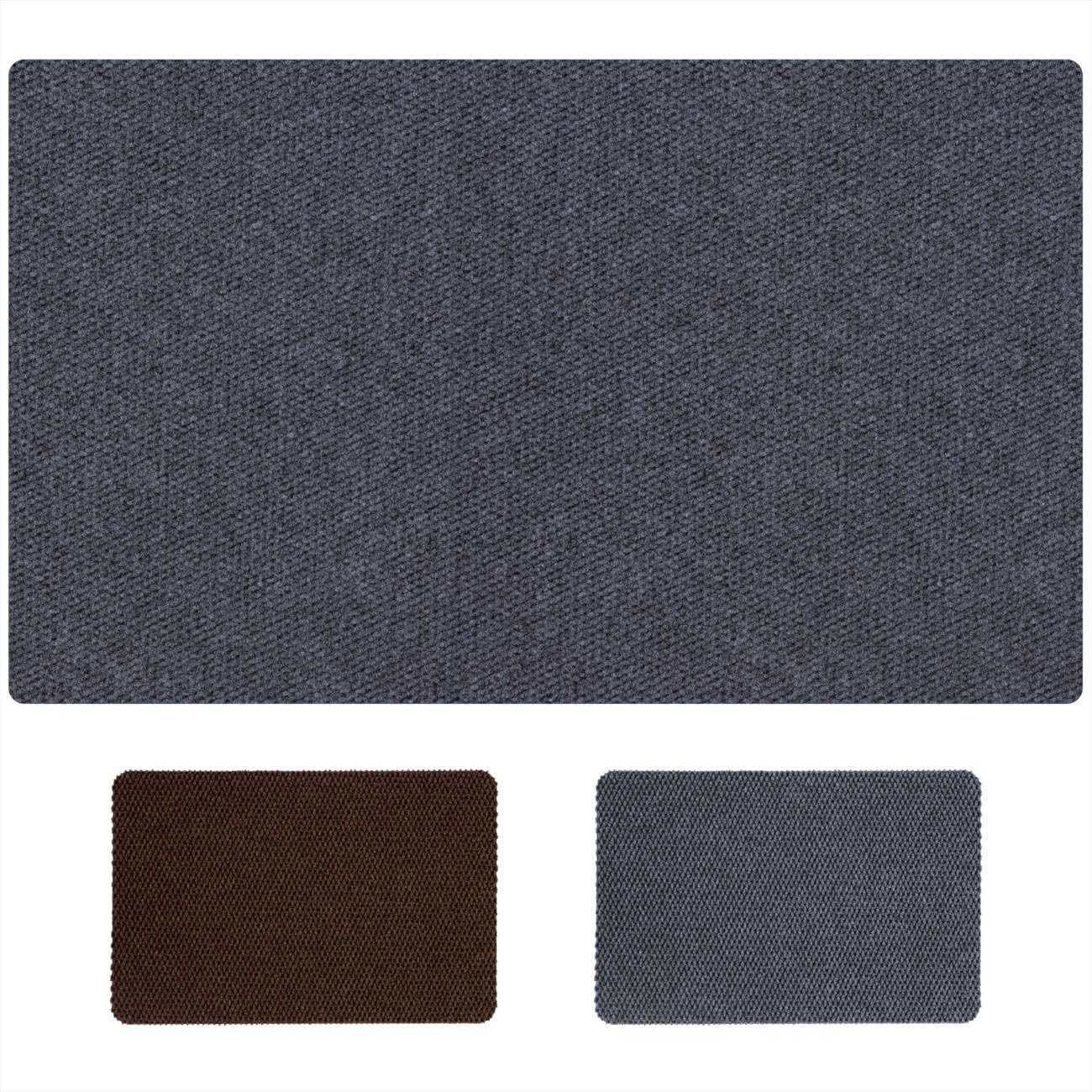 ANRO Appel Fußmatte Schmutzfangmatte rutschfest Grau 150x90 cm