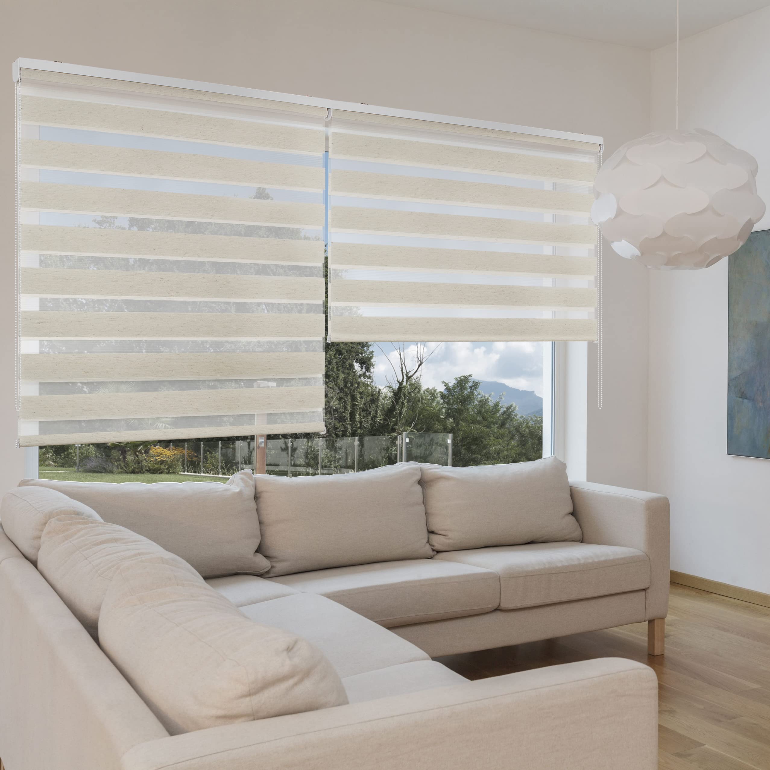Estores Collection Tenda a Rullo Elegant Beige Melange Size is Not in Selection IT