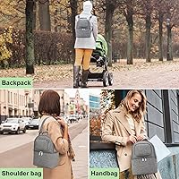 Vista 4 de Bolsa enfriadora de leche materna con bolsa de hielo, almacenamiento de leche materna de doble cubierta para lactancia materna, lactancia